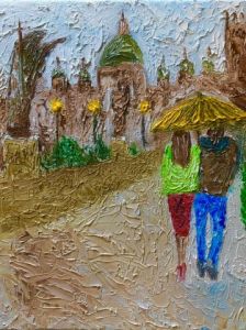 Voir le détail de cette oeuvre: Prague, à l’automne, nous deux